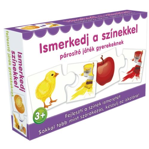 Ismerkedj a színekkel - Fejlesztő párosító játék